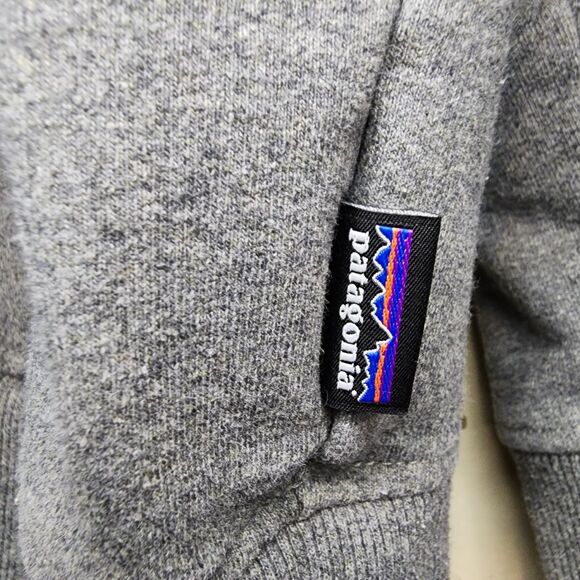 Patagonia Hoodie Sweatshirt Mens Large Gray P6 Logo Uprisal Pullover Gorpcore - Picture 5 of 13